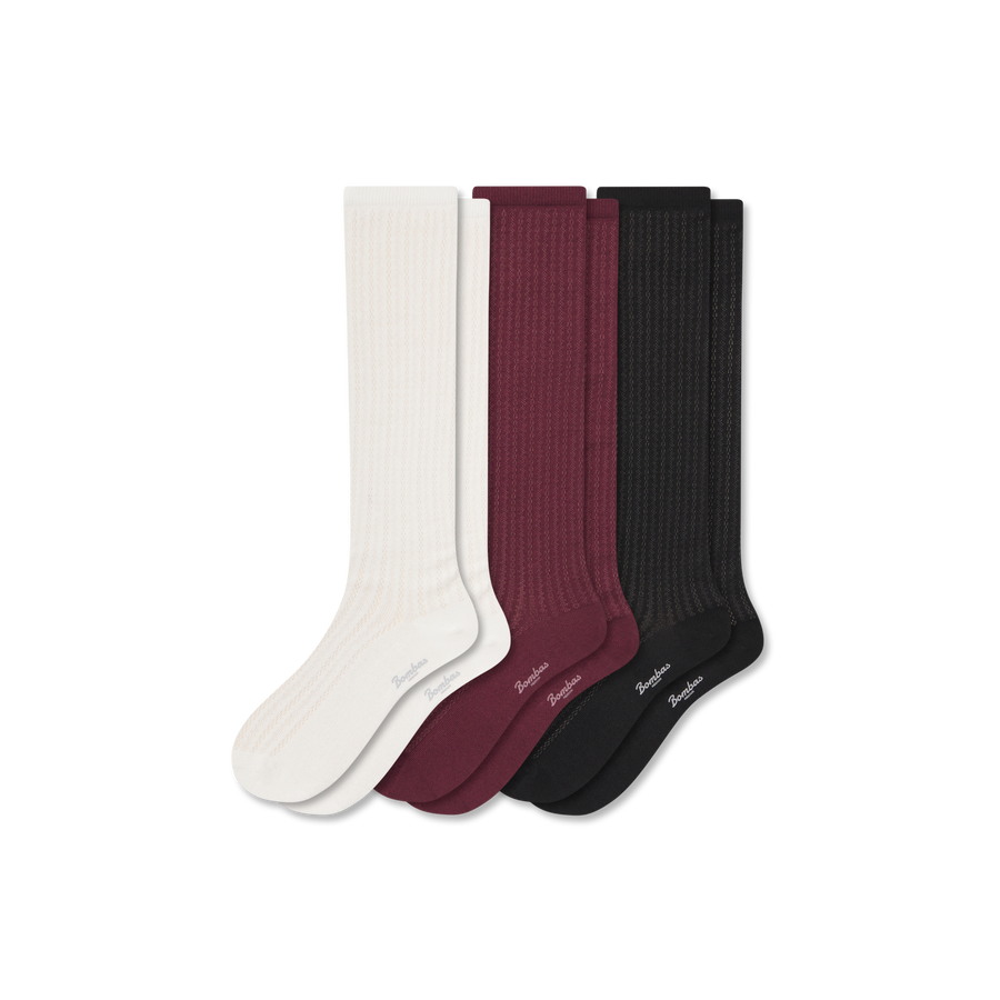 Women's Knee High Sock 3-Pack - Fresh Step