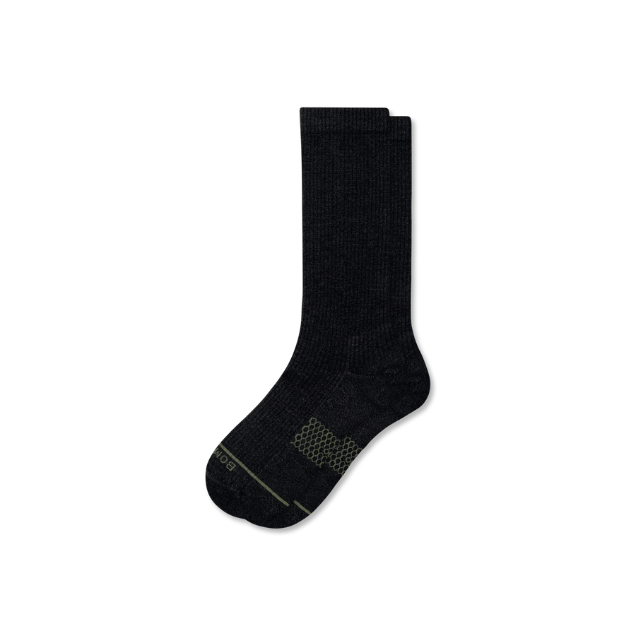 Women's Merino Wool Blend Modern Rib Calf Socks - Ready Pair