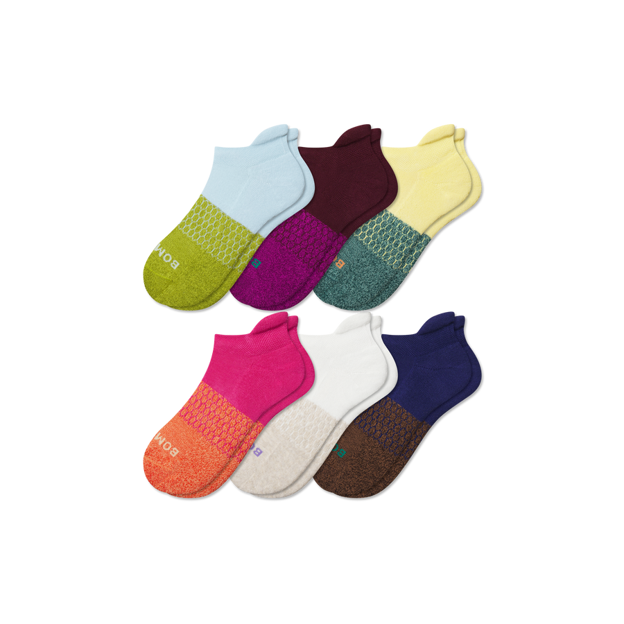 Youth Marl Ankle Sock 6-Pack - Fresh Choice
