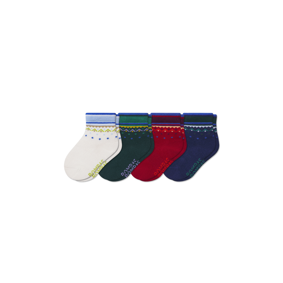 Toddler Calf Sock 4-Pack - Soft Step