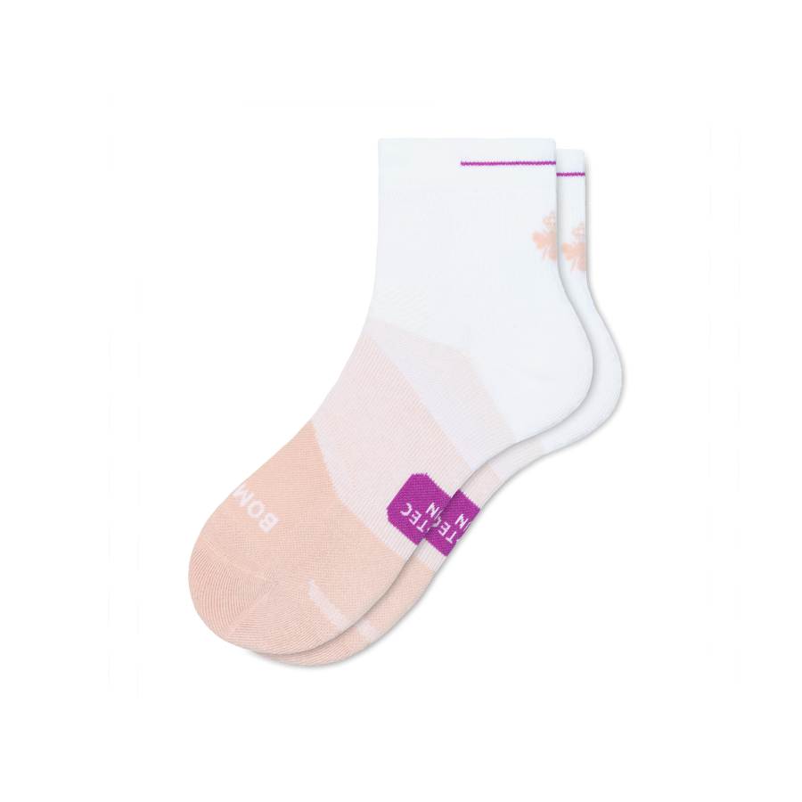 Women's Run Quarter Socks - Travel Pair