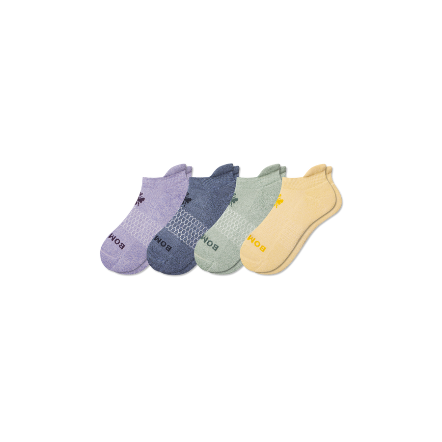 Youth Marl Ankle Sock 4-Pack - Fresh Choice