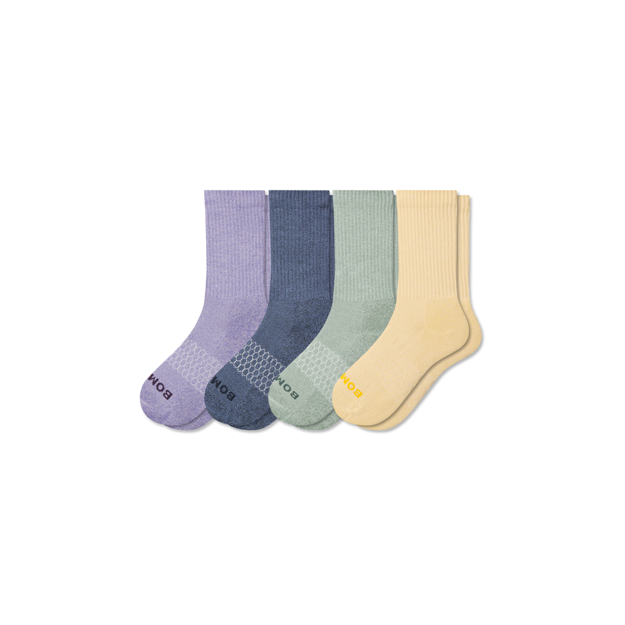 Youth Marl Calf Sock 4-Pack - Daily Pick