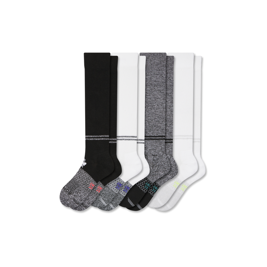 Youth All Sport Knee High Sock 4-Pack - Daily Cushion