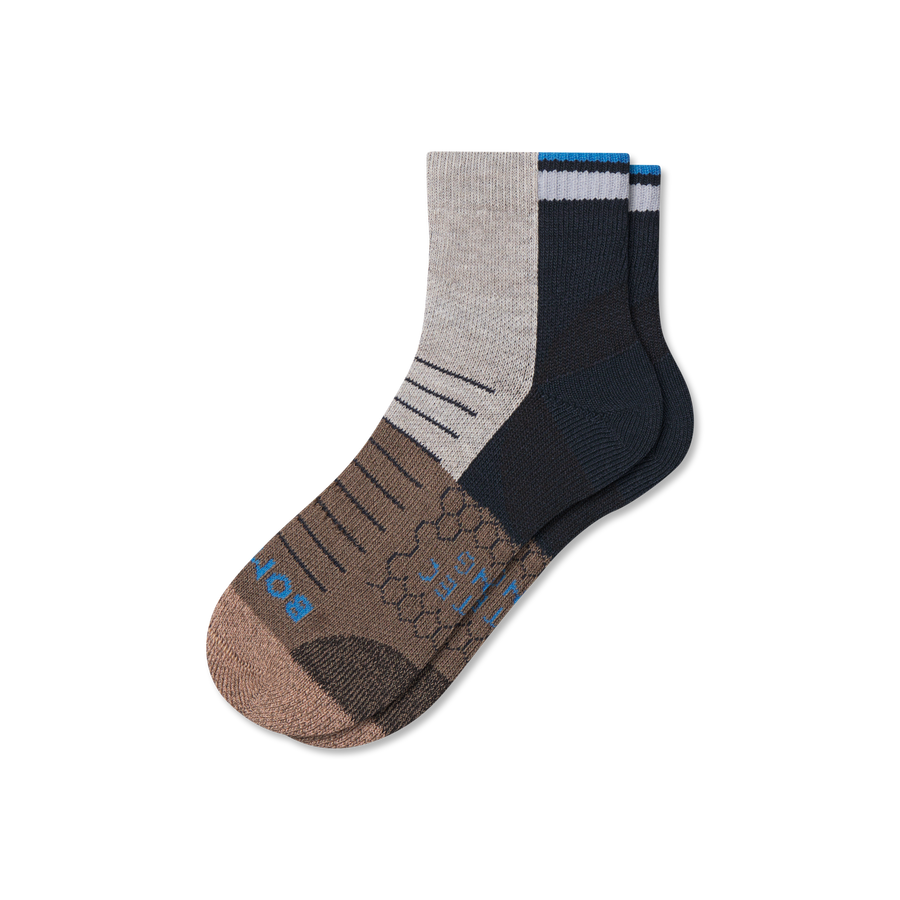 Men's Hiking Quarter Socks - Everyday Pair