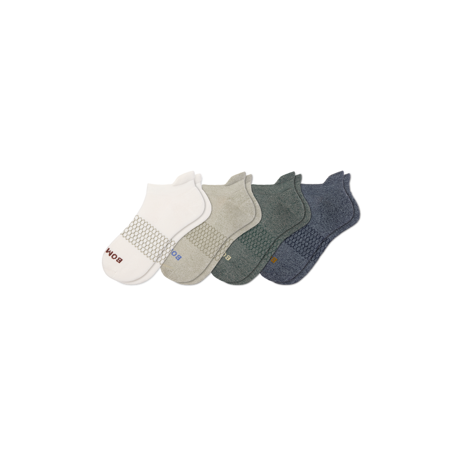 Men's Solids Ankle Sock 4-Pack - Essential Ready