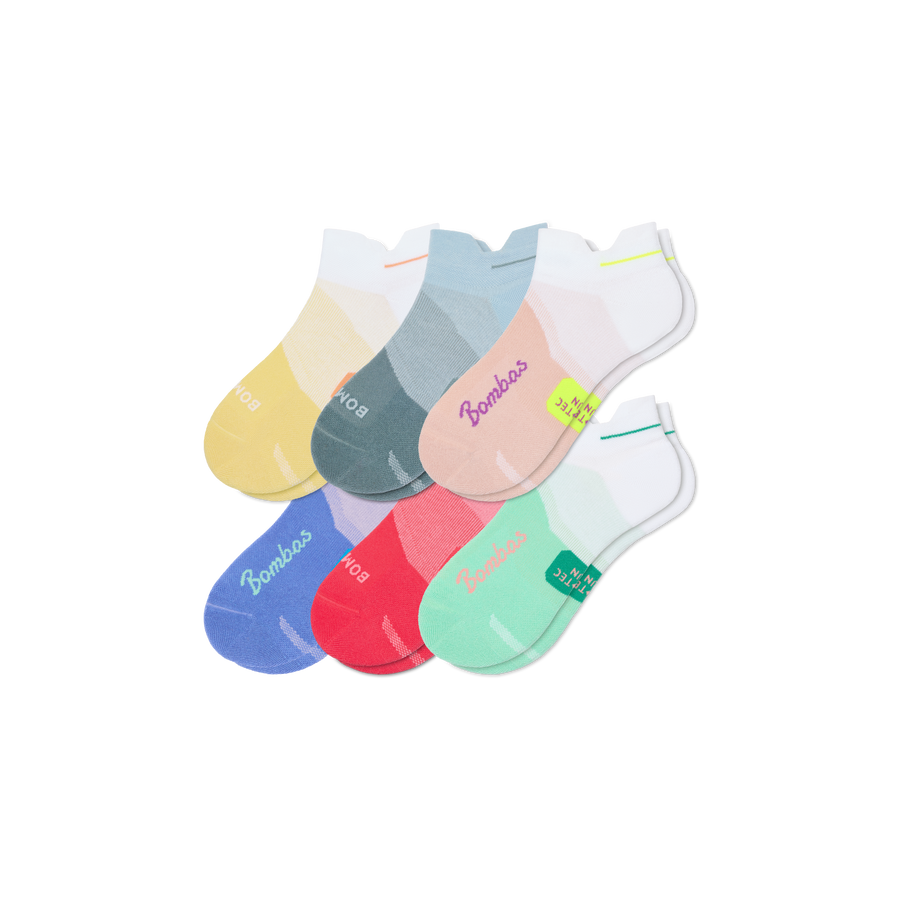 Women's Run Ankle Sock 6-Pack - Daily Step