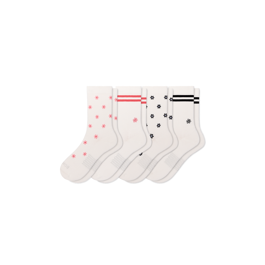 Women's Modern Rib Half Calf Sock 4-Pack - Classic Ready