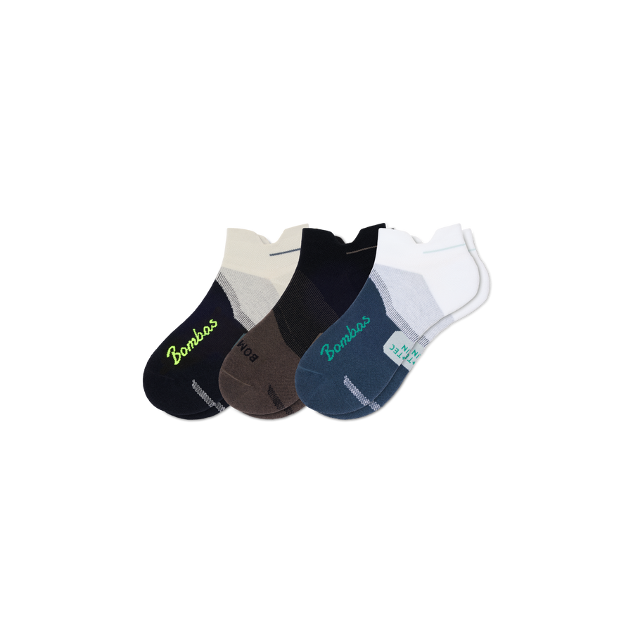 Men's Run Ankle Sock 3-Pack - Simple Style