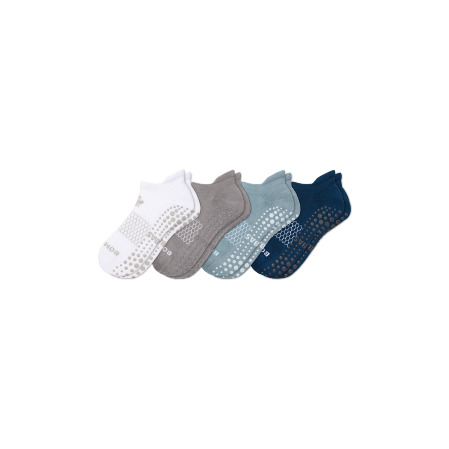 Men's Gripper Ankle Sock 4-Pack - Daily Cushion