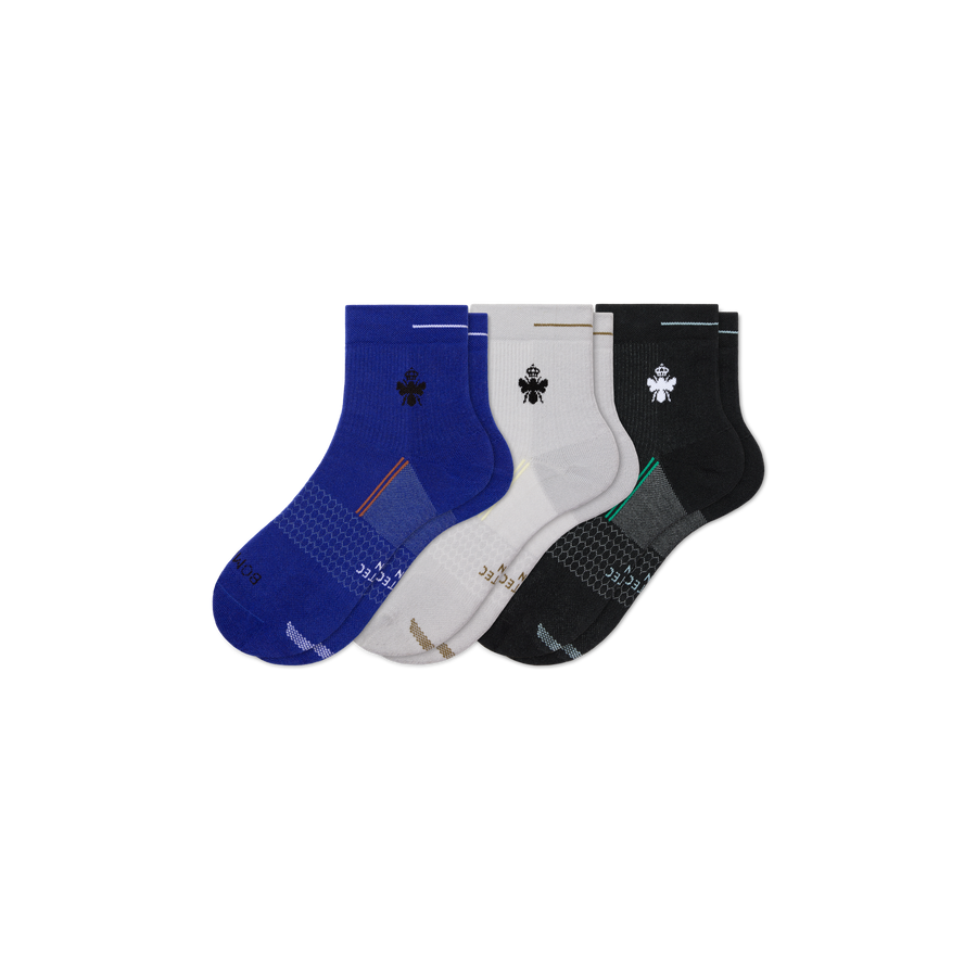 Men's Run Quarter Sock 3-Pack - Fresh Step