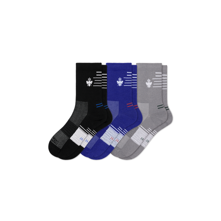 Men's Sport Half Calf Sock 3-Pack - Travel Pair