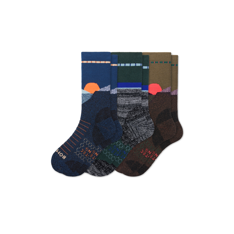 Women's Hiking Calf Sock 3-Pack - Daily Pick
