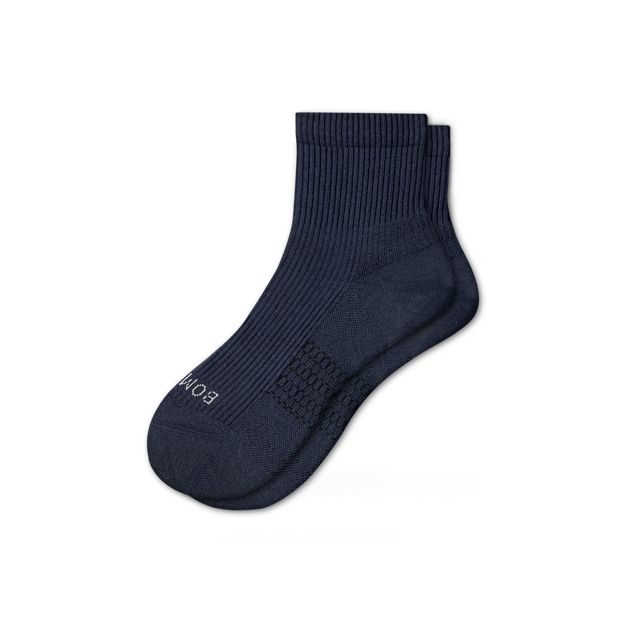 Men's Modern Rib Quarter Socks - Daily Cushion