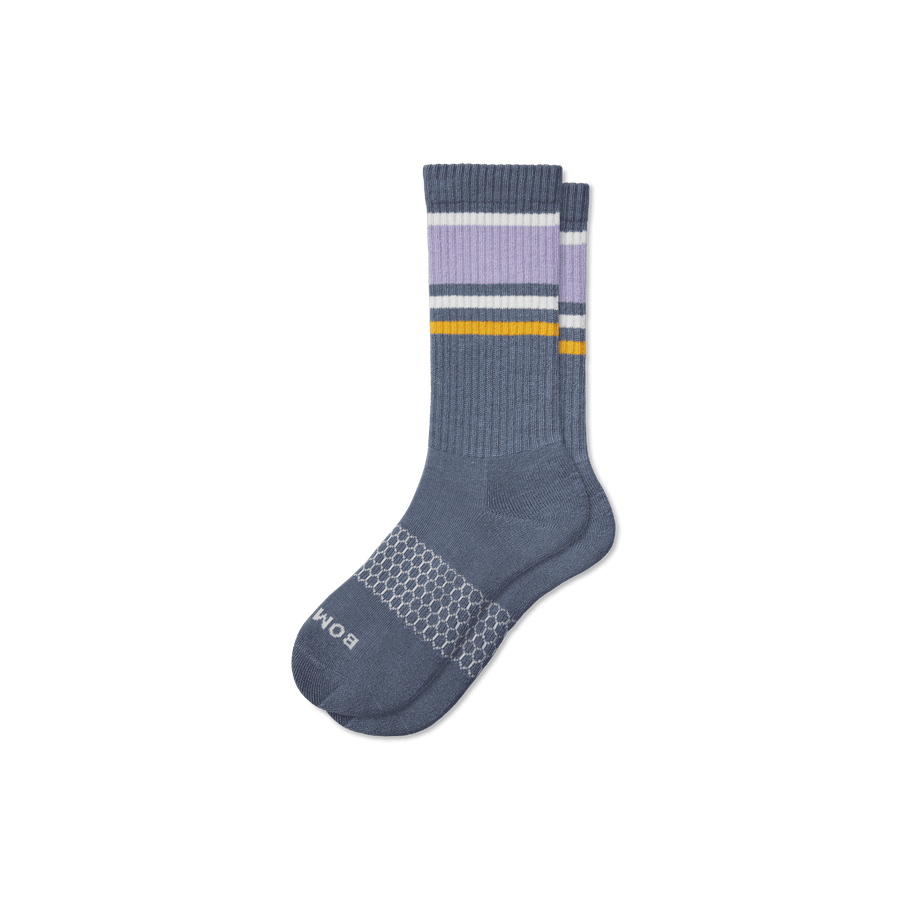 Men's Stripes Calf Socks - Premium Pick