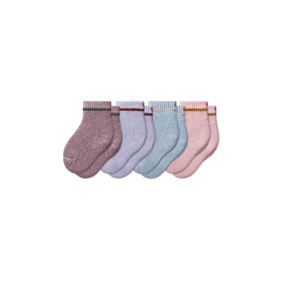 Toddler Terry Calf Sock 4-Pack - Essential Ready