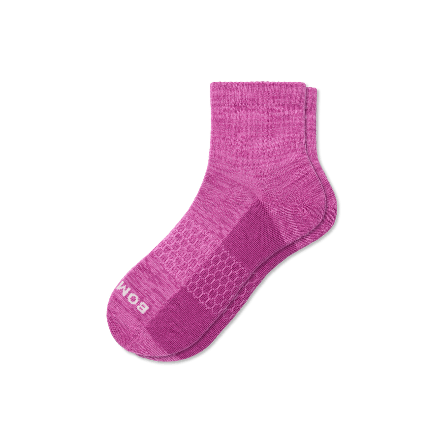 Women’s Two Tone Quarter Socks - Soft Step