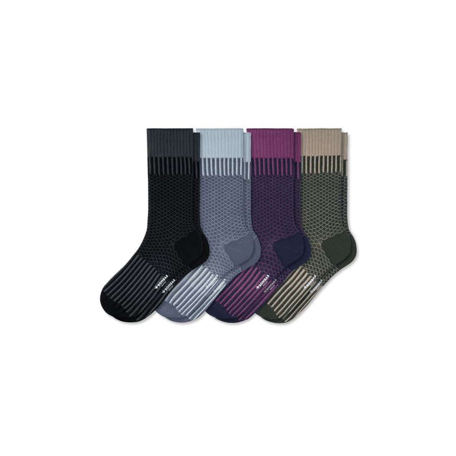 Men’s Dress Sock 4-Pack - Soft Step