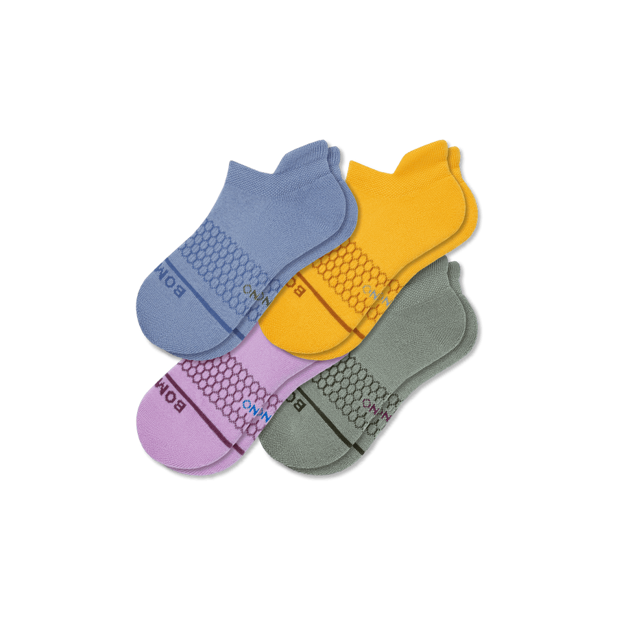 Youth Merino Wool Blend Ankle Sock 4-Pack - Essential Ready