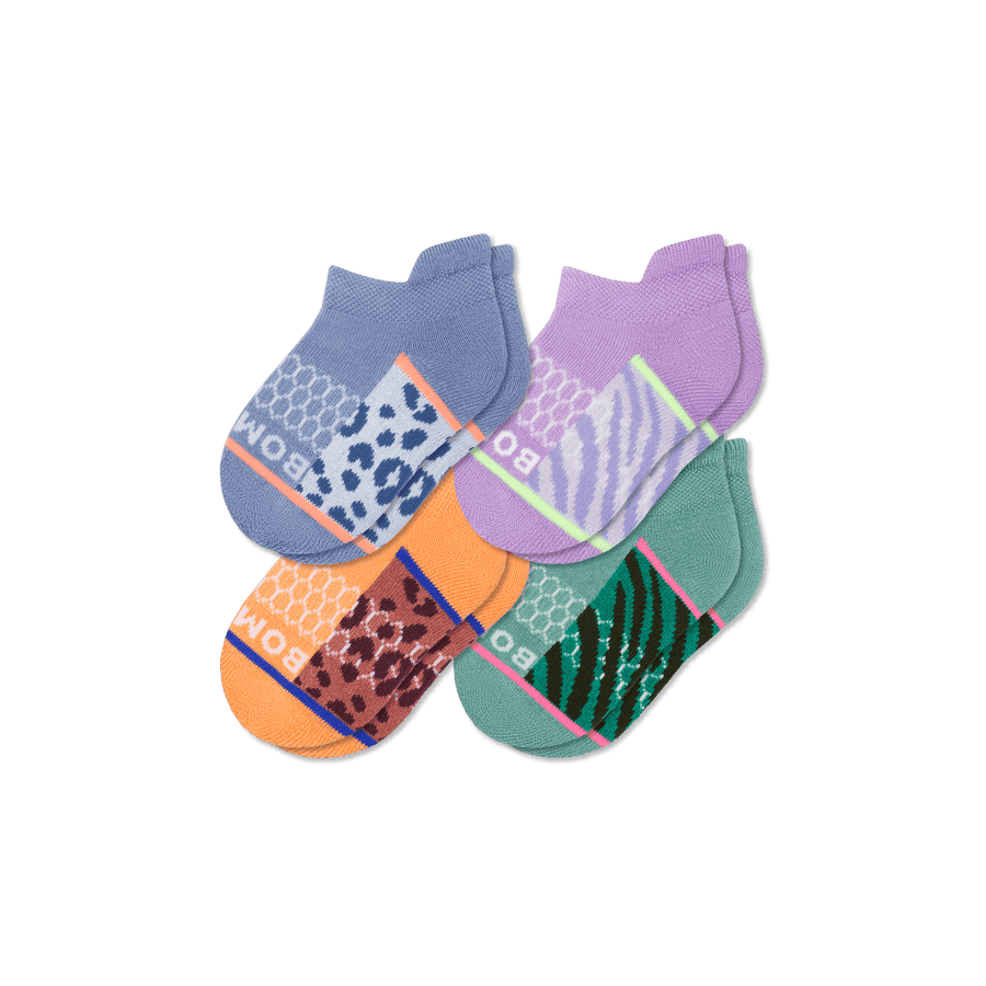 Toddler Wild Wear Ankle Sock 4-Pack - Everyday Pair