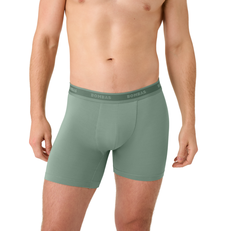 Men's Soft Flex Boxer Brief 6" - All Day Comfort