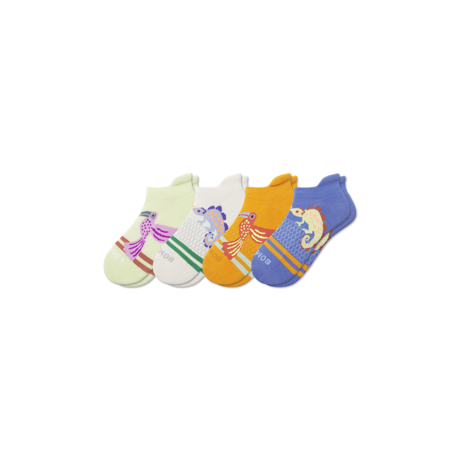 Youth Friends Ankle Sock 4-Pack - Essential Ready