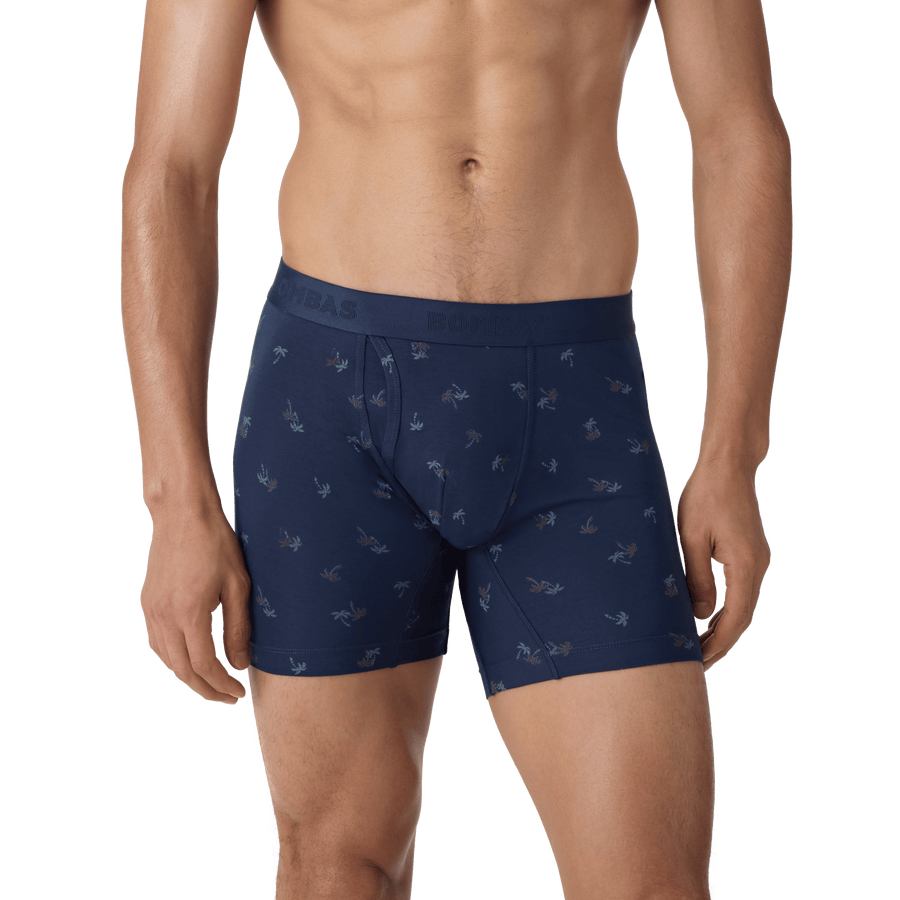 Men's Cotton Modal Blend Boxer Brief 6" - Fresh Comfort