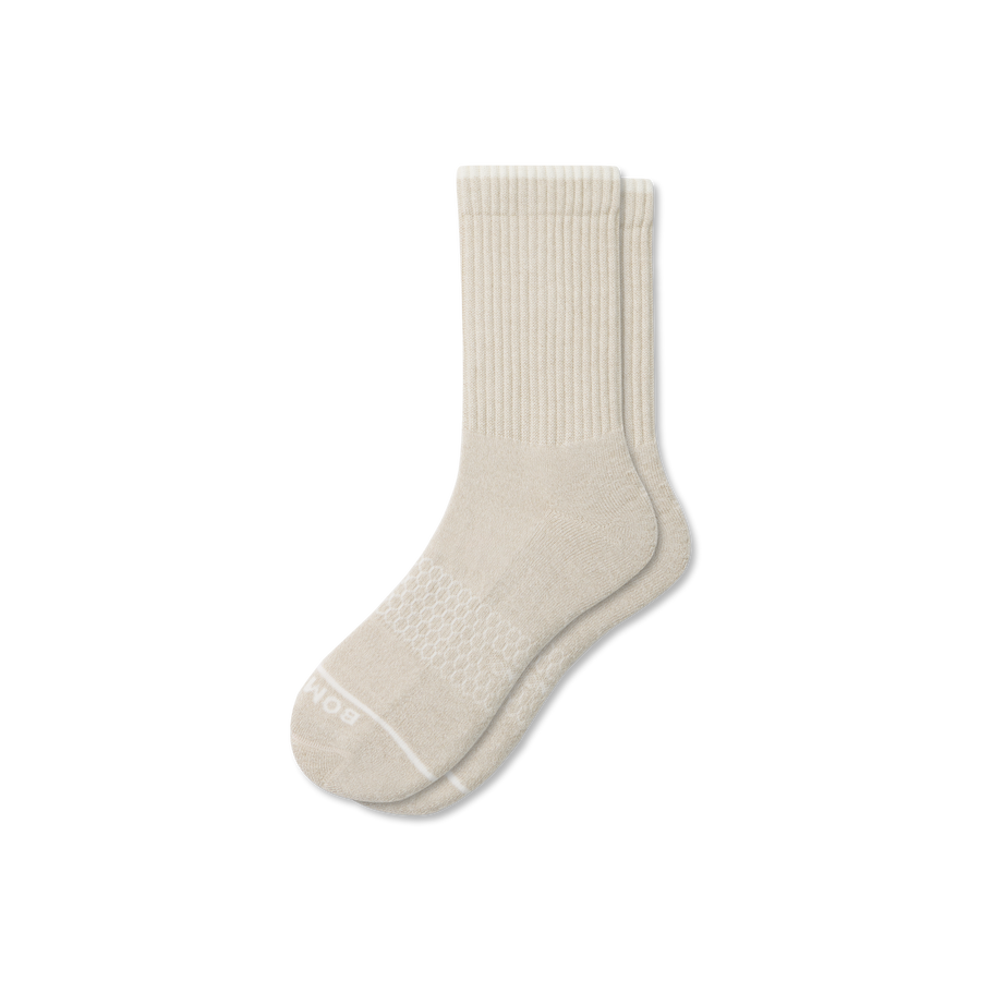 Men's Merino Wool Blend Half Calf Socks - Travel Pair