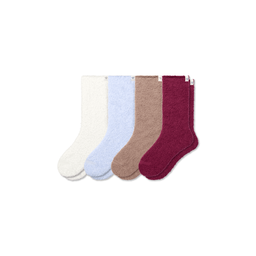 Youth Fuzzy Sock 4-Pack - Fresh Choice