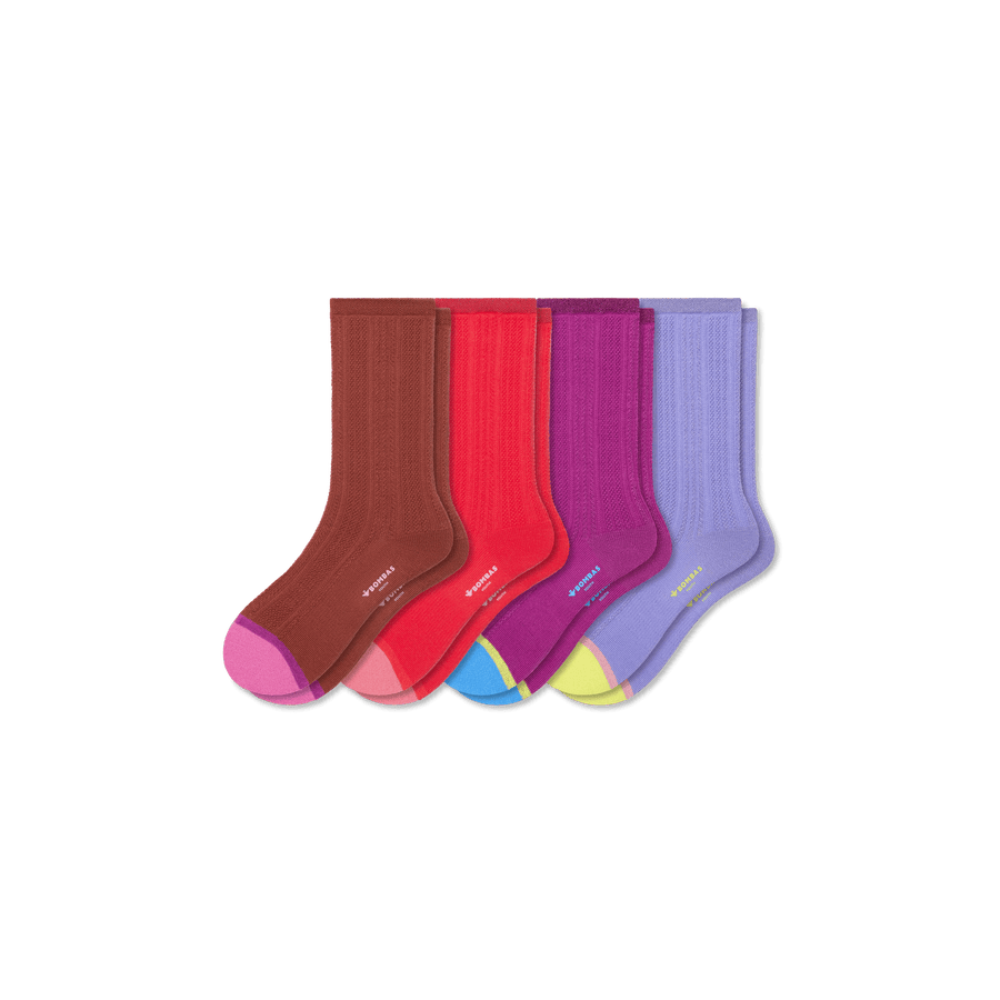 Youth Calf Sock 4-Pack - All Day Fit