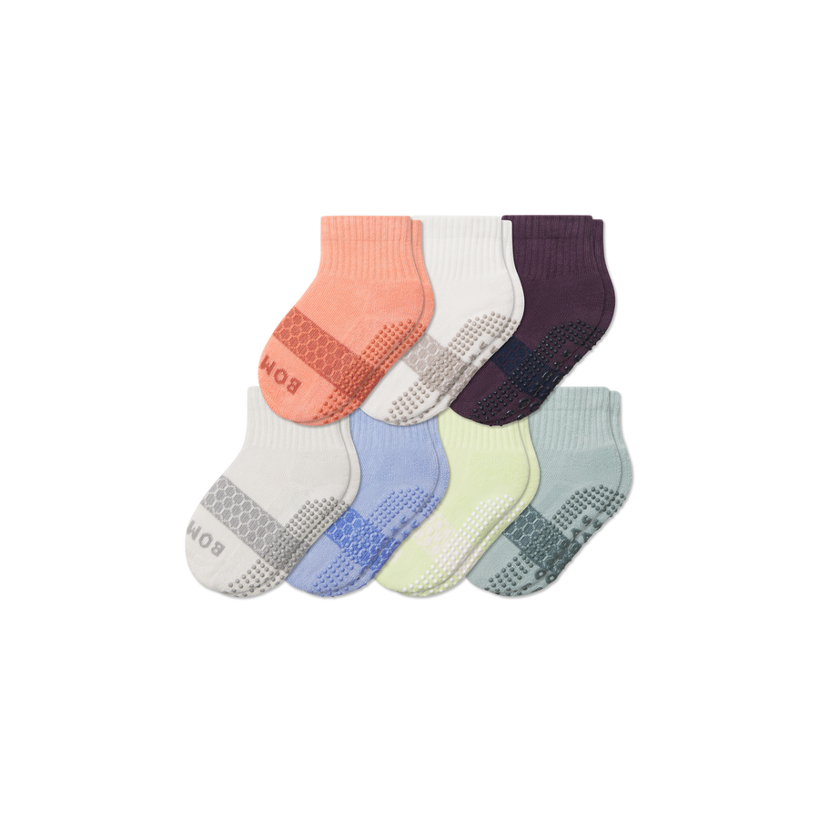 Toddler Week of Bombas Gripper Calf Sock 7-Pack - Modern Touch