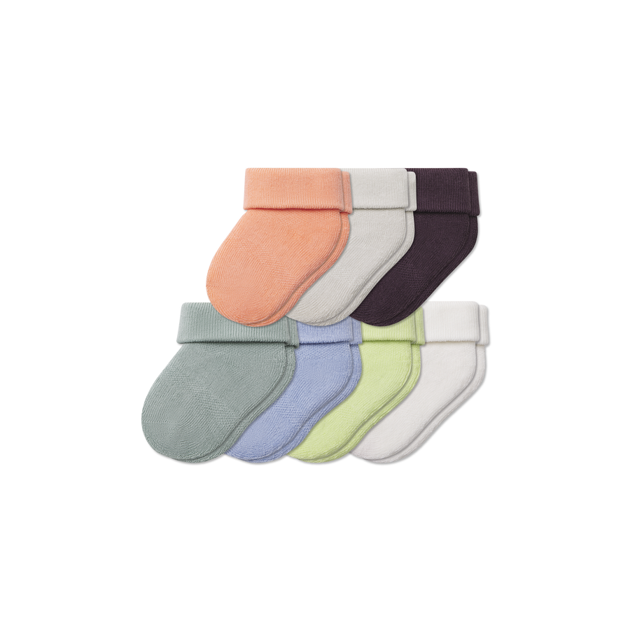 Baby Week of Bombas Calf Sock 7-Pack (0-6 Months) - Daily Pick