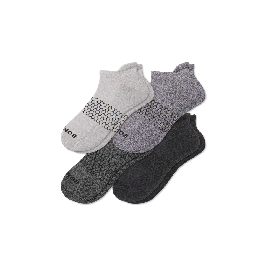 Men's Marl Ankle Sock 4-Pack - Travel Pair