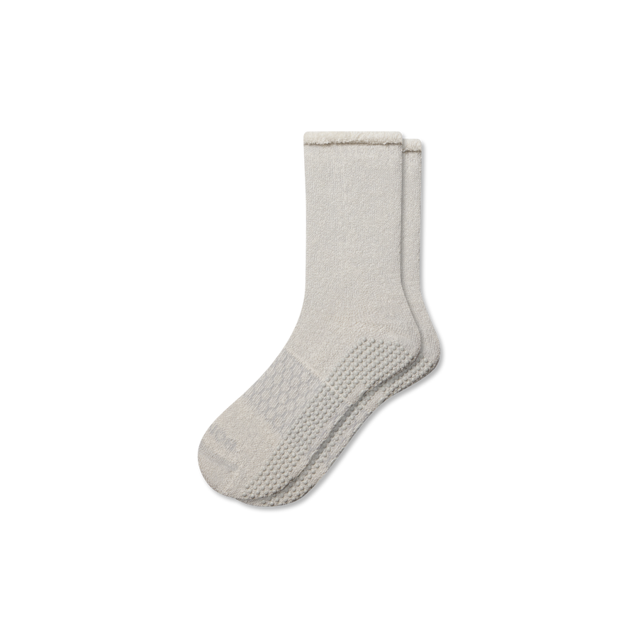 Men’s Roll-Top Merino Blend Gripper House Sock - Fresh Step