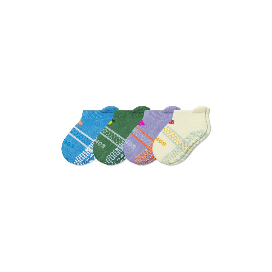 Toddler Garden Party Ankle Sock 4-Pack - Premium Pick
