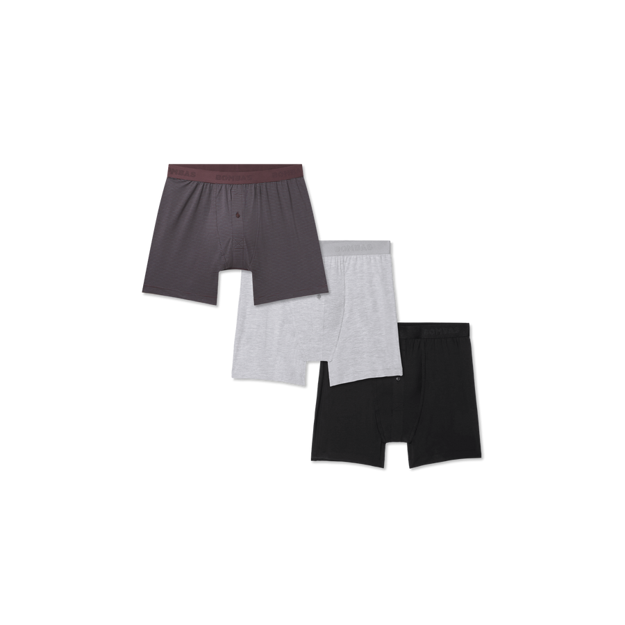 Men's Cotton Modal Blend Boxer 3-Pack - Essential Ready