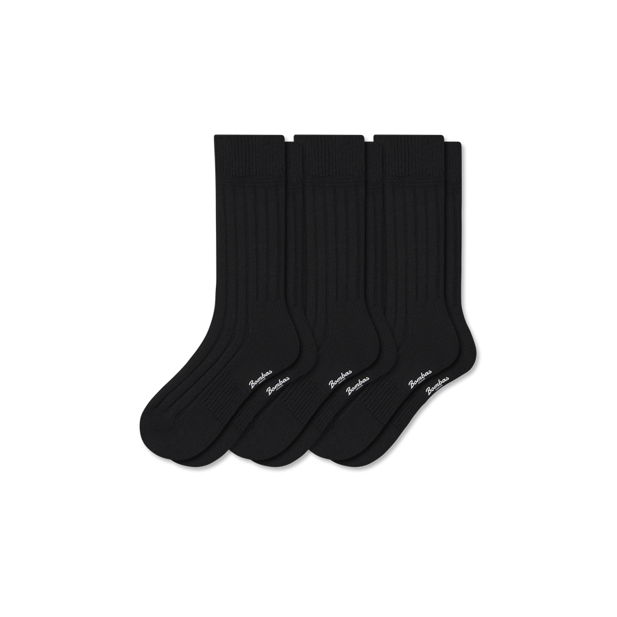 Women's Merino Blend Rib Calf Sock 3-Pack - Classic Ready