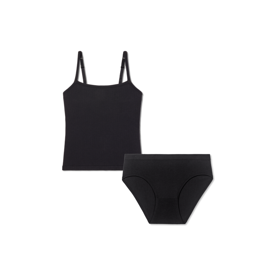 Women's Built-In Bra Seamless Cami + Brief Pack - Daily Pick