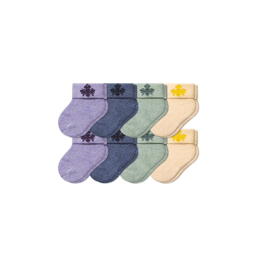 Baby Sock 8-Pack (0-6 Months) - Premium Pick