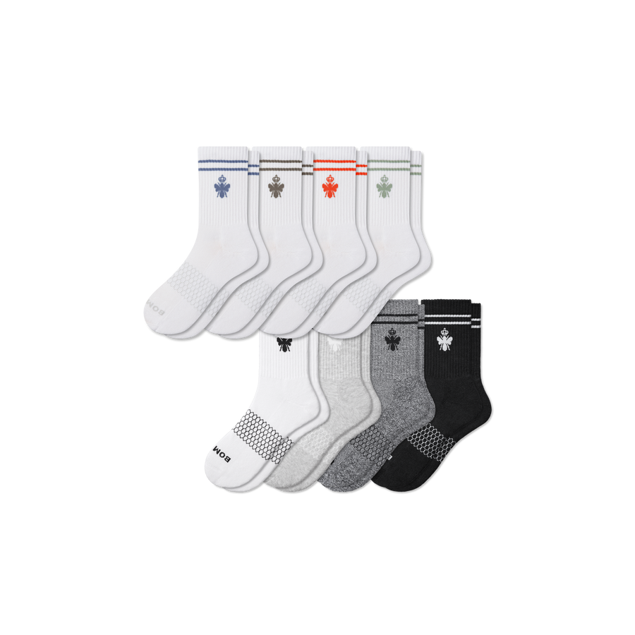 Men's Half Calf Sock 8-Pack - Fresh Step