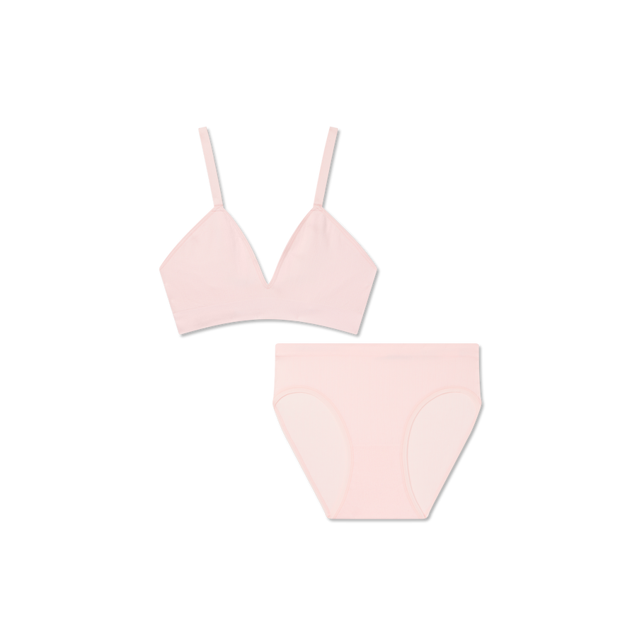 Women's Seamless Triangle Bralette + Brief Pack - Ready Pick