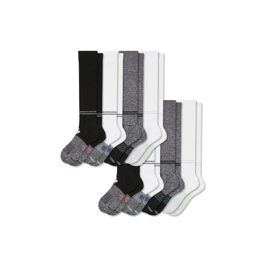 Youth All Sport Knee High Sock 8-Pack - Light Cushion