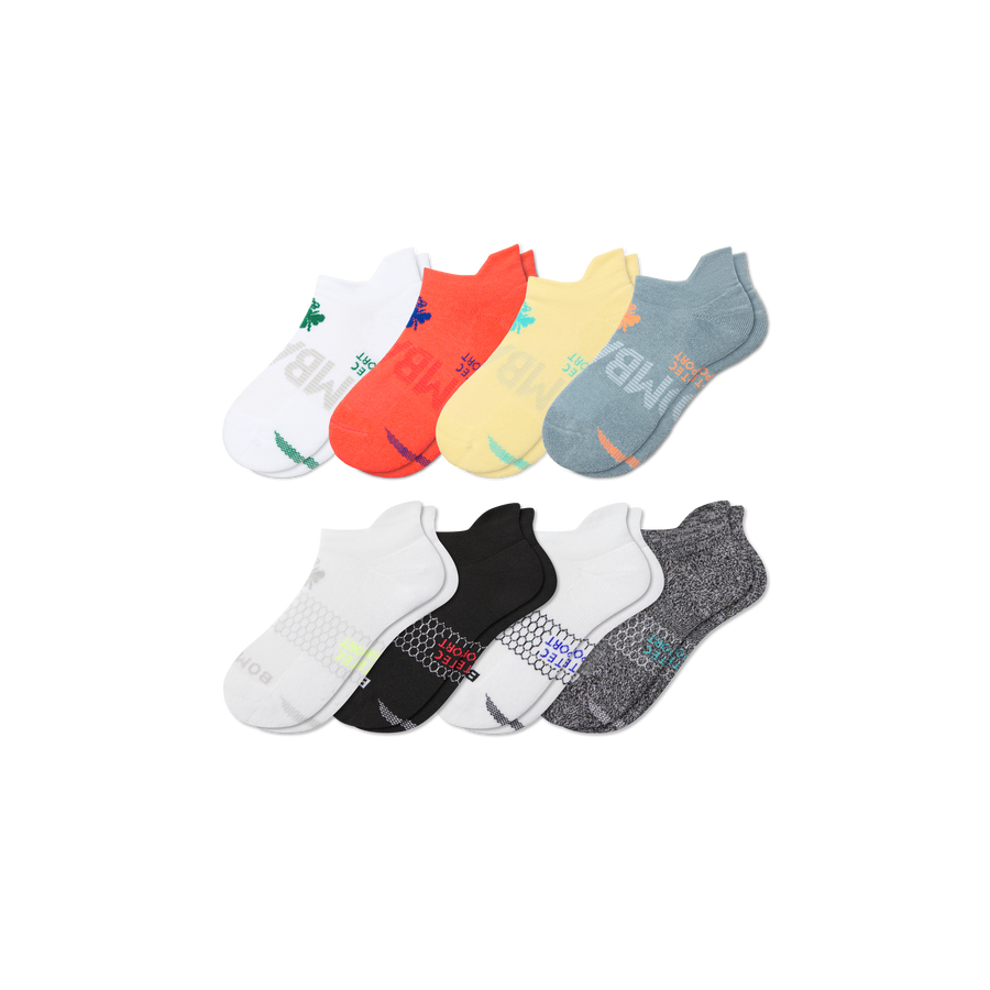 Youth All Sport Ankle Sock 8-Pack - Modern Touch