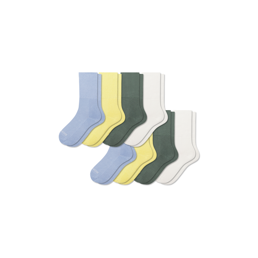 Youth Ultra Stretch Calf Sock 8-Pack - Daily Step