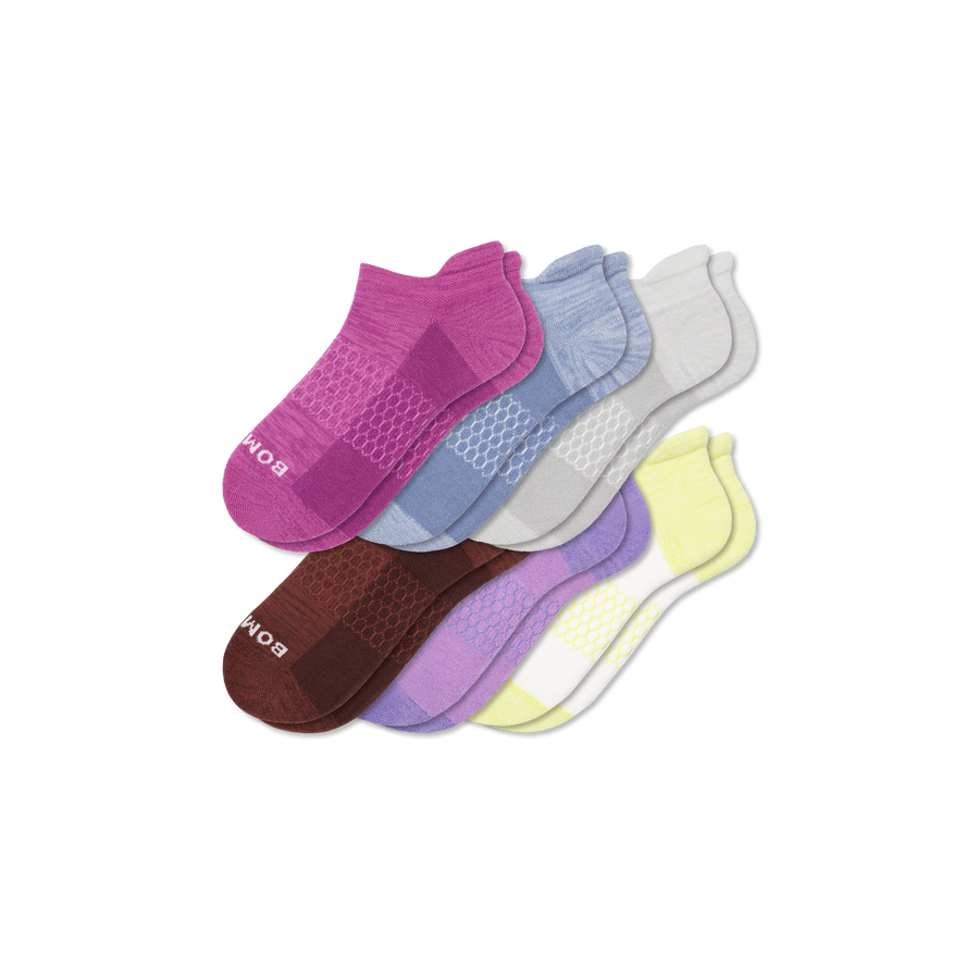 Women’s Two Tone Ankle Sock 6-Pack - Soft Step