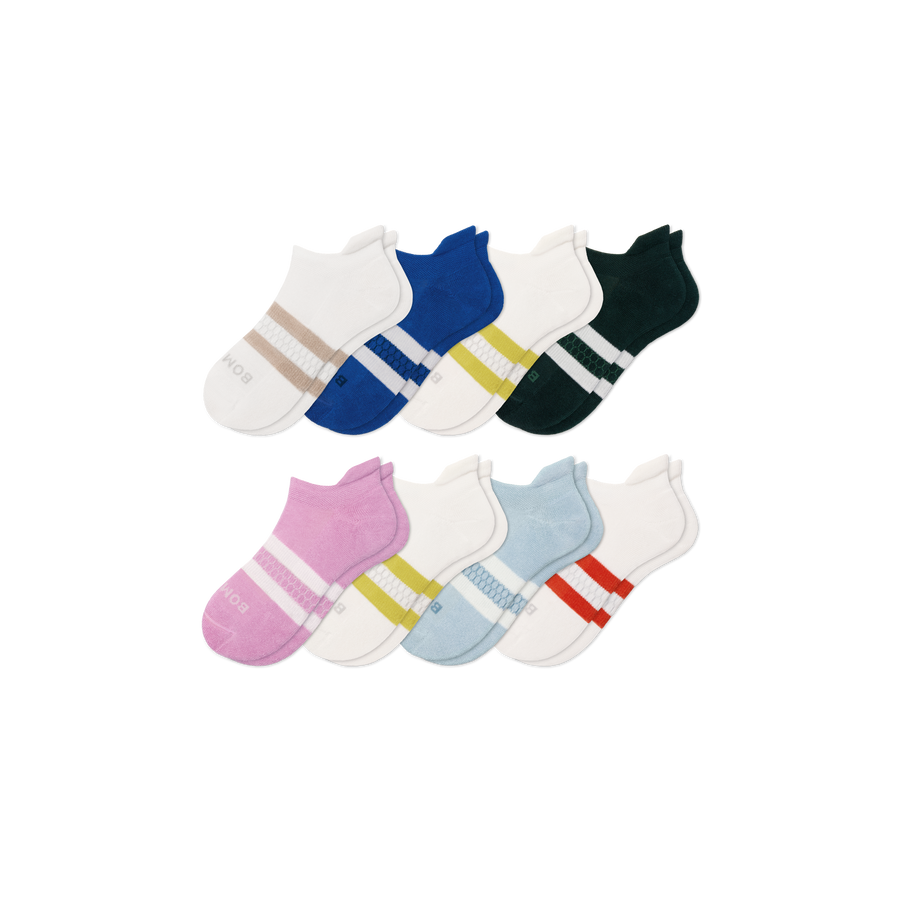 Youth Ankle Sock 8-Pack - Soft Step