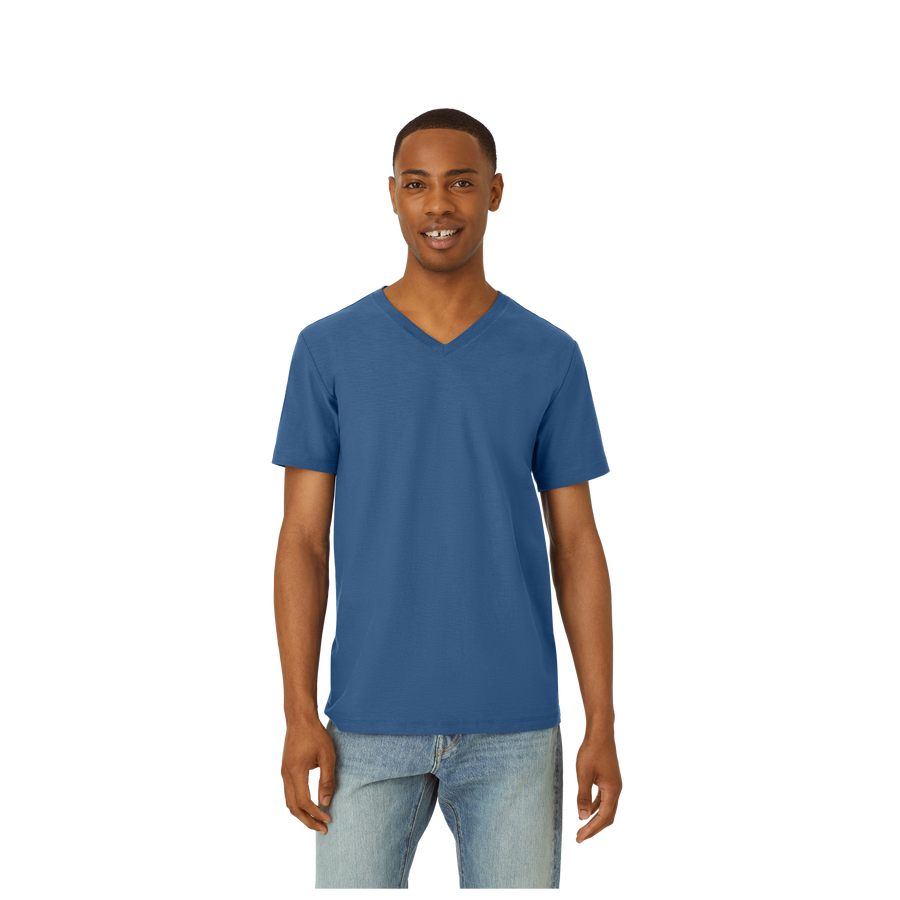 Men's Air Slub V-Neck T-Shirt - Weekend Comfort