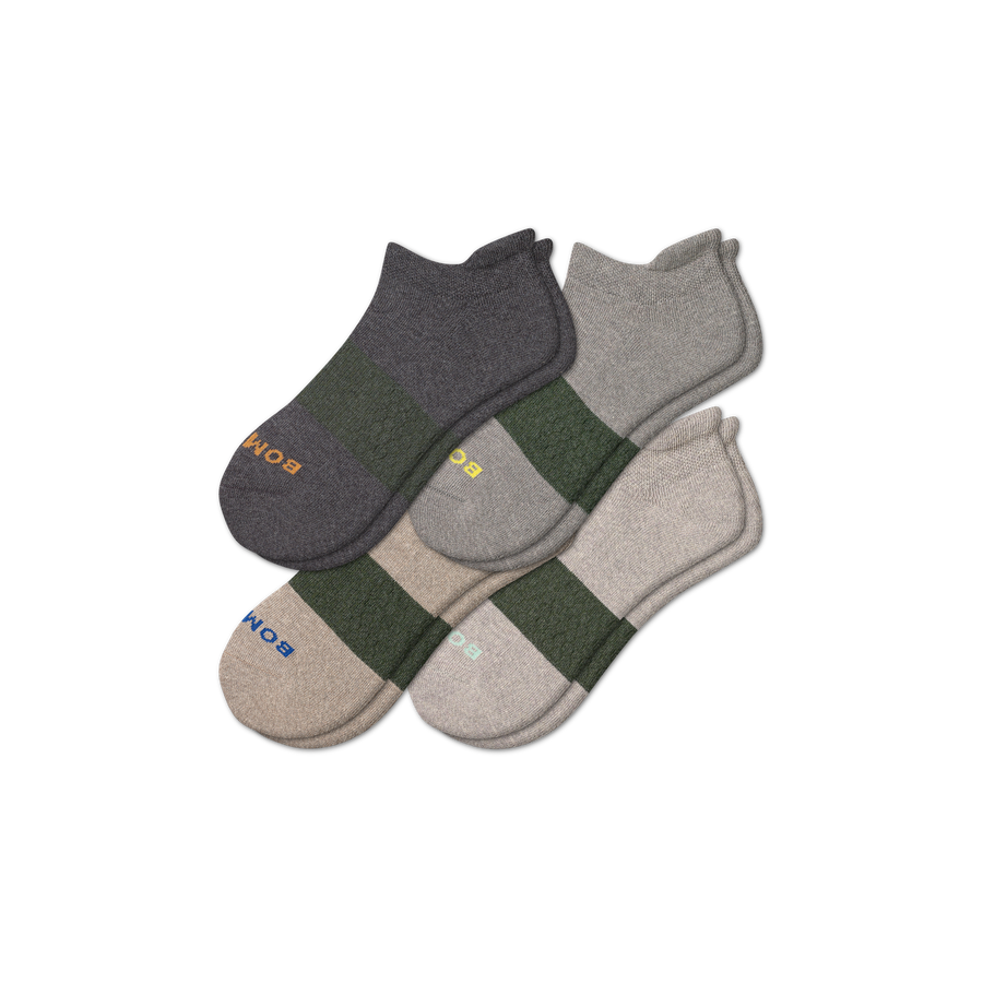 Men's Kind Knit Ankle Sock 4-Pack - Soft Step