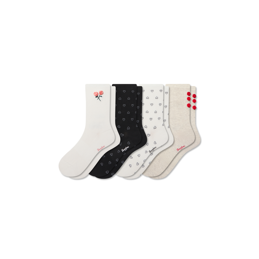 Women’s ’s Day Half Calf Sock 4-Pack - Daily Pick