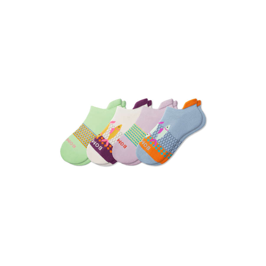 Youth Aquatic Ankle Sock 4-Pack - Fresh Step
